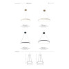 Люстра LED BRENO 2023201-GD80 Zuma Line золотий