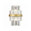 Бра, настінний світильник Zuma Line W0567-02A-B52G Constantinople G9 2x28W IP20 Brass