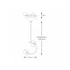 Люстра Zuma Line P0454-06Q-F7AA Molecule G9 6x33W IP20