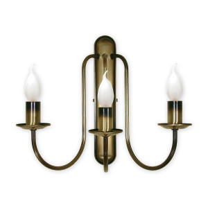 Бра Lemir Lighting 192/K3 Kandelabr patyna E14 3x60W IP20