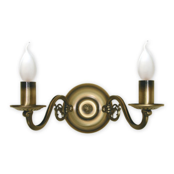 Бра Lemir Lighting 381/K2 Cereus patyna E14 2x60W IP20