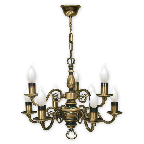 Люстра Lemir Lighting 387/W9 Cereus patyna E14 9x60W IP20