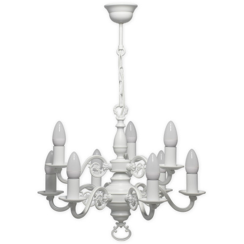 Люстра Lemir Lighting 387 W9 BIA Cereus biały matowy E14 9x60W IP20