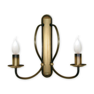 Бра Lemir Lighting 391/K2 Korona patyna E14 2x60W IP20