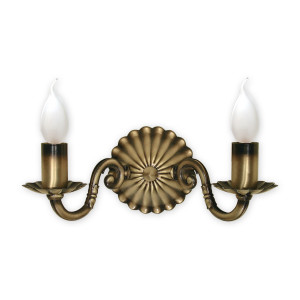 Бра Lemir Lighting O1001/K2 Prima patyna E14 2x60W IP20