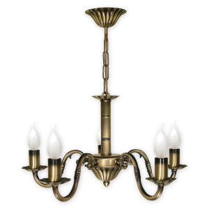 Люстра Lemir Lighting O1005/W5 Prima patyna E14 5x60W IP20
