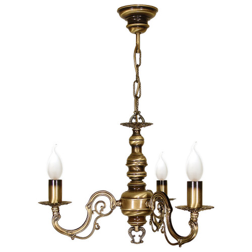 Люстра Lemir Lighting O1313/W3 Antares patyna E14 3x60W IP20