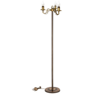 Торшер Lemir Lighting O1319/L3 Antares patyna E14 3x60W IP20
