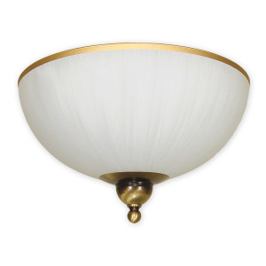 Світильник стельовий Lemir Lighting O1481 PAT Flex patyna E27 2x60W IP20