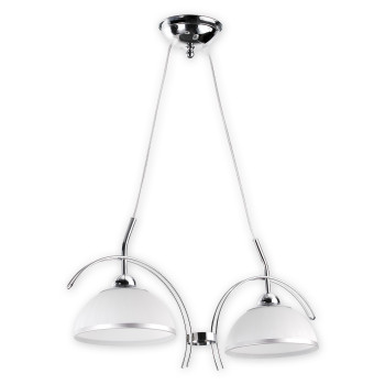 Люстра підвісна Lemir Lighting O1482 CH Flex chrom E27 2x60W IP20