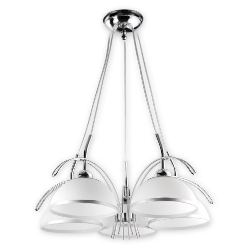 Люстра Lemir Lighting O1485 CH Flex chrom E27 5x60W IP20