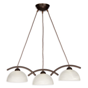 Люстра підвісна Lemir Lighting O1743 RW Loko rdza wenge E27 3x60W IP20