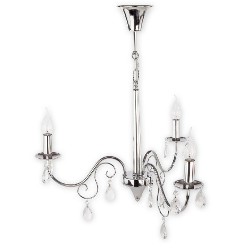 Люстра Lemir Lighting O1953 CH Velio chrom E14 3x60W IP20