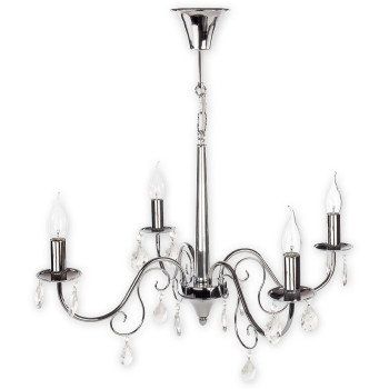 Люстра Lemir Lighting O1954 CH Velio chrom E14 4x60W IP20