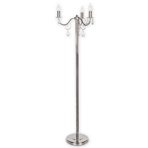 Торшер Lemir Lighting O1959 CH Velio chrom E14 3x60W IP20