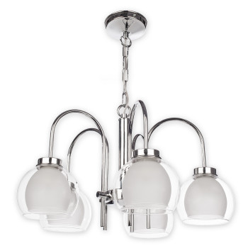 Люстра Lemir Lighting O2045 W5 CH Dexy chrom E27 5x60W IP20