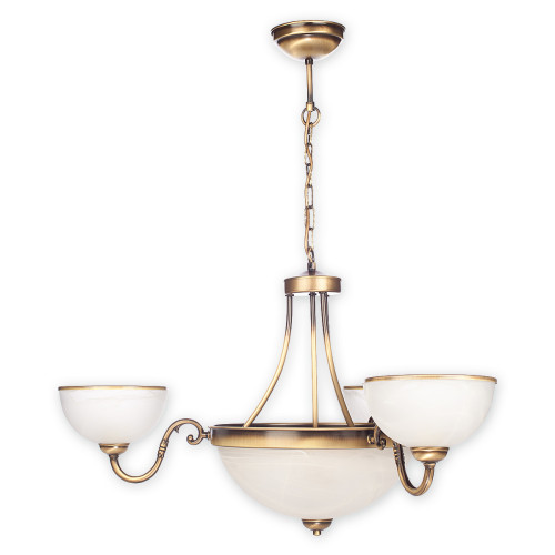 Люстра Lemir Lighting O2083 W5 PAT Sato patyna E27 5x60W IP20