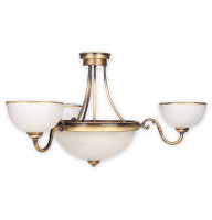 Люстра Lemir Lighting O2093 W5 PAT Sato Plus patyna E27 5x60W IP20