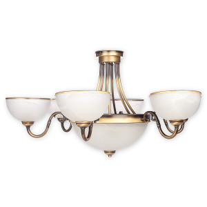 Люстра Lemir Lighting O2096 W8 PAT Sato Plus patyna E27 8x60W IP20