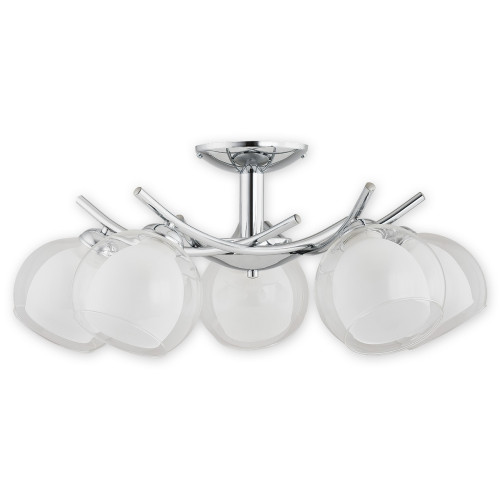 Люстра Lemir Lighting O2235 W5 CH Altea chrom E27 5x60W IP20