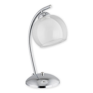 Настільна лампа Lemir Lighting O2238 L1 CH Altea chrom E27 1x60W IP20