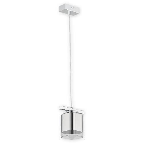 Підвісна люстра Lemir Lighting O2311 W1 CH Savia chrom E27 1x60W IP20
