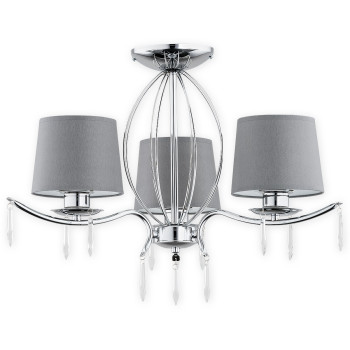 Люстра Lemir Lighting O2483 W3 CH Agila chrom E27 3x60W IP20