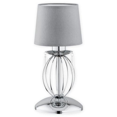 Настільна лампа Lemir Lighting O2488 L1 CH Agila chrom E27 1x60W IP20