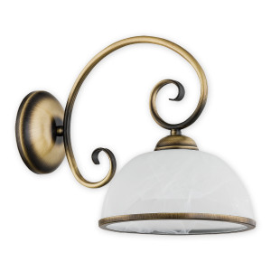 Бра Lemir Lighting O2490 K1 PAT Indra patyna E27 1x60W IP20