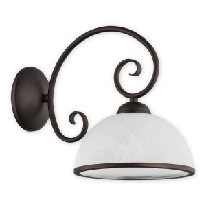 Бра Lemir Lighting O2490 K1 RW Indra rdza wenge E27 1x60W IP20