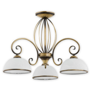 Люстра Lemir Lighting O2493 W3 PAT Indra patyna E27 3x60W IP20