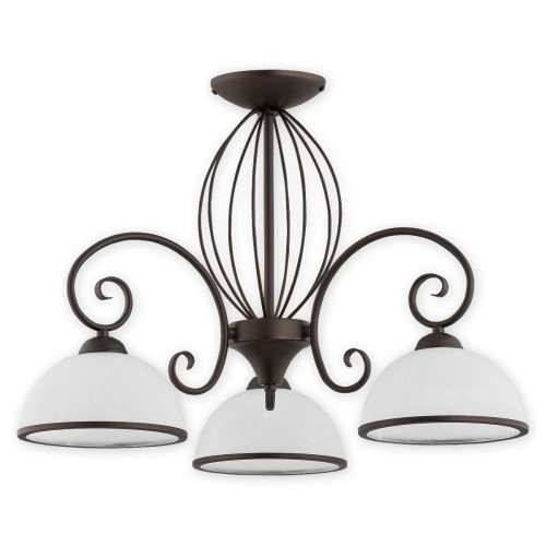 Люстра Lemir Lighting O2493 W3 RW Indra rdza wenge E27 3x60W IP20
