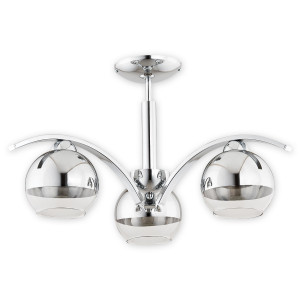 Люстра Lemir Lighting O2523 W3 CH Leo chrom E27 3x60W IP20