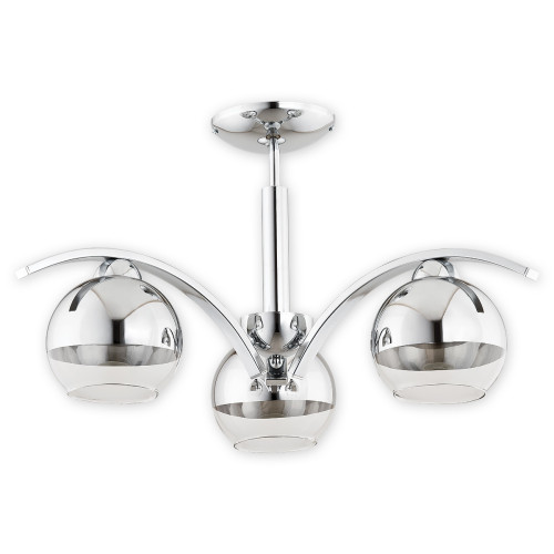Люстра Lemir Lighting O2523 W3 CH Leo chrom E27 3x60W IP20