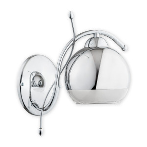 Бра Lemir Lighting O2530 K1 CH Trama chrom E27 1x60W IP20
