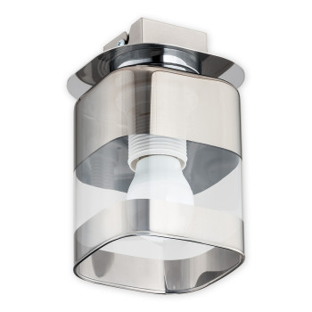 Світильник стельовий Lemir Lighting O2611 P1 CH Chroms chrom E27 1x60W IP20