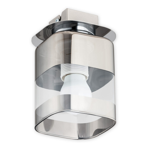 Світильник стельовий Lemir Lighting O2611 P1 CH Chroms chrom E27 1x60W IP20