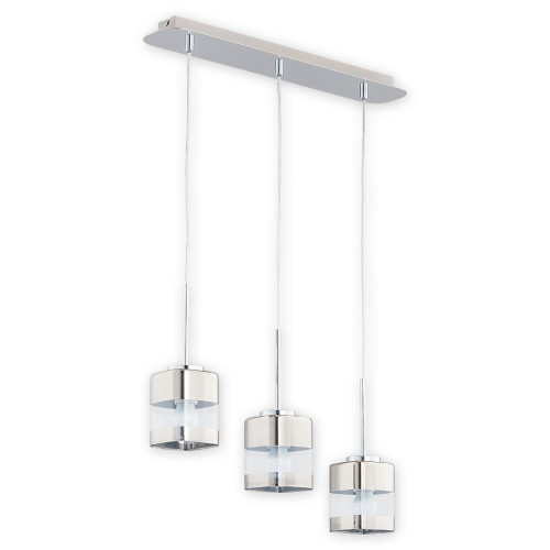 Люстра підвісна Lemir Lighting O2613 W3 CH Chroms chrom E27 3x60W IP20