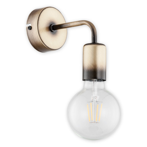 Бра Lemir Lighting O2740 K1 PAT Pixi patyna E27 1x60W IP20