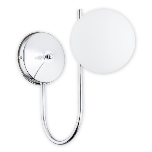 Бра Lemir Lighting O2850 K1 CH Ape chrom E14 1x40W IP20