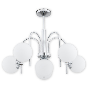 Люстра Lemir Lighting O2856 W6 CH Ape chrom E14 6x40W IP20