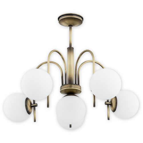Люстра Lemir Lighting O2856 W6 PAT Ape patyna E14 6x40W IP20