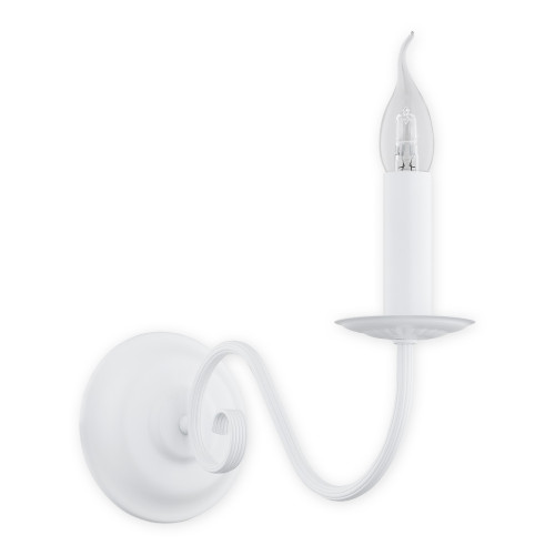 Бра Lemir Lighting O2890 K1 BIA Asti biały matowy E14 1x60W IP20