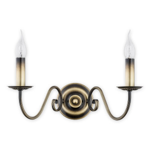 Бра Lemir Lighting O2891 K2 PAT Asti patyna E14 2x60W IP20