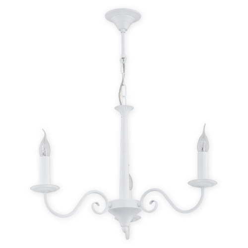 Люстра Lemir Lighting O2893 W3 BIA Asti biały matowy E14 3x60W IP20