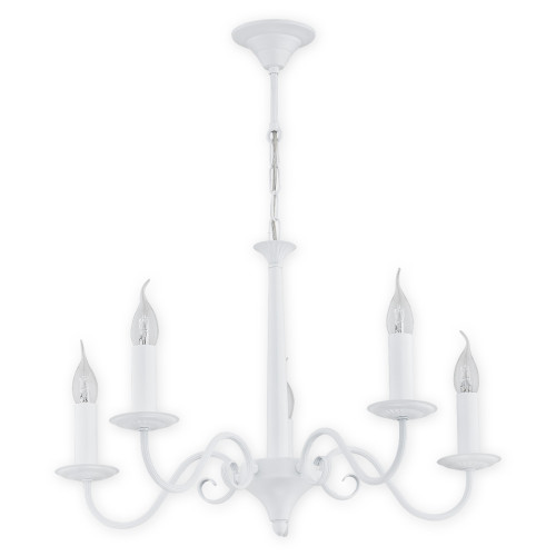 Люстра Lemir Lighting O2895 W5 BIA Asti biały matowy E14 5x60W IP20