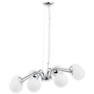 Люстра Lemir Lighting O2907 W8 CH Nol chrom E14 8x40W IP20
