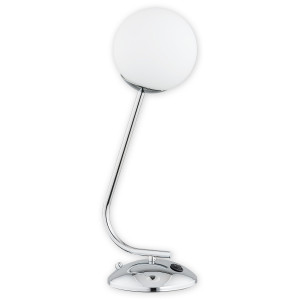 Настільна лампа Lemir Lighting O2908 L1 CH Nol chrom E14 1x40W IP20