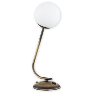 Настільна лампа Lemir Lighting O2908 L1 PAT Nol patyna E14 1x40W IP20