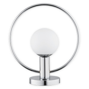 Настільна лампа Lemir Lighting O2948 L1 CH Rico chrom E14 1x40W IP20
